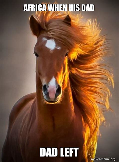 Red Horse Meme Generator .
